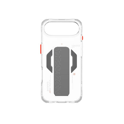 iPhone 17 Air Uyumlu Kılıf Mag-Şarj Özellikli Airbag Tasarımlı Standlı Skinarma Haxa Kapak