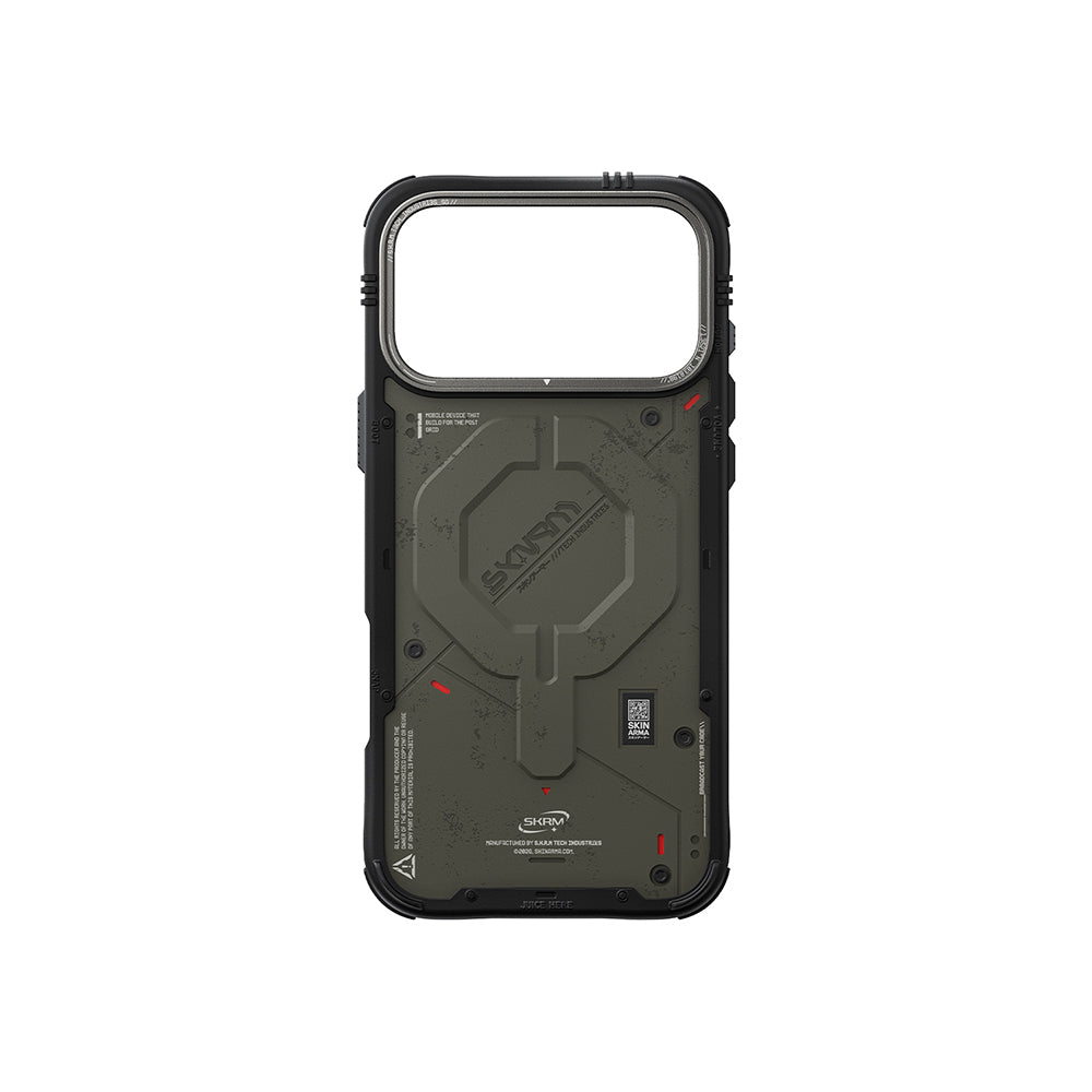 iPhone 17 Pro Max Uyumlu Kılıf Mag-Şarj Özellikli Airbag Tasarımlı Skinarma Vigor Kapak