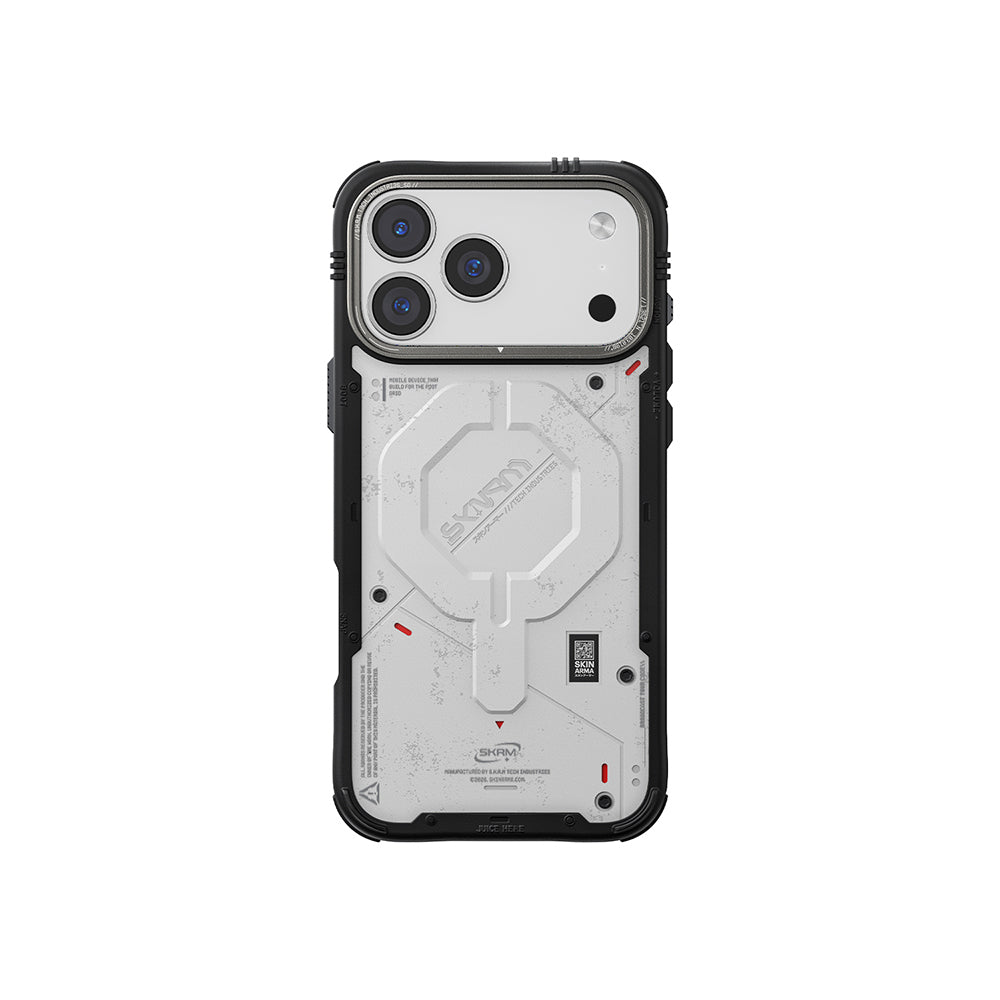 iPhone 17 Pro Max Uyumlu Kılıf Mag-Şarj Özellikli Airbag Tasarımlı Skinarma Vigor Kapak