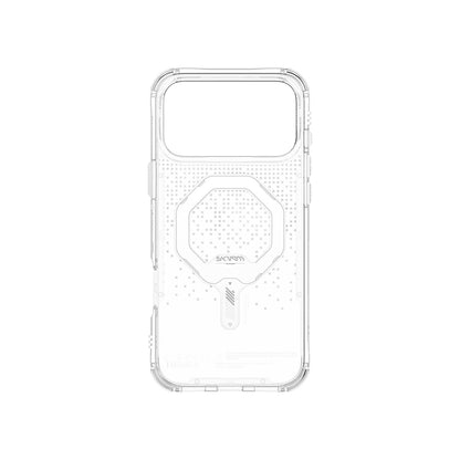 iPhone 17 Pro Uyumlu Kılıf Skinarma Mag-Şarj Özellikli IML Baskılı Holografik MYST Kapak