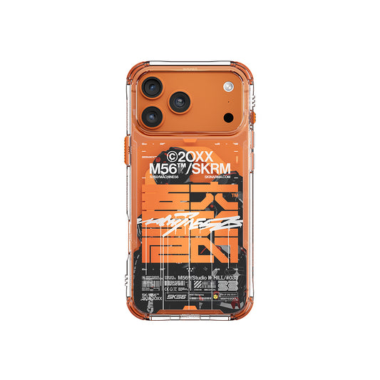 iPhone 17 Pro Max Uyumlu Kılıf Skinarma Mag-Şarj Özellikli IML Baskılı X M56 Kapak