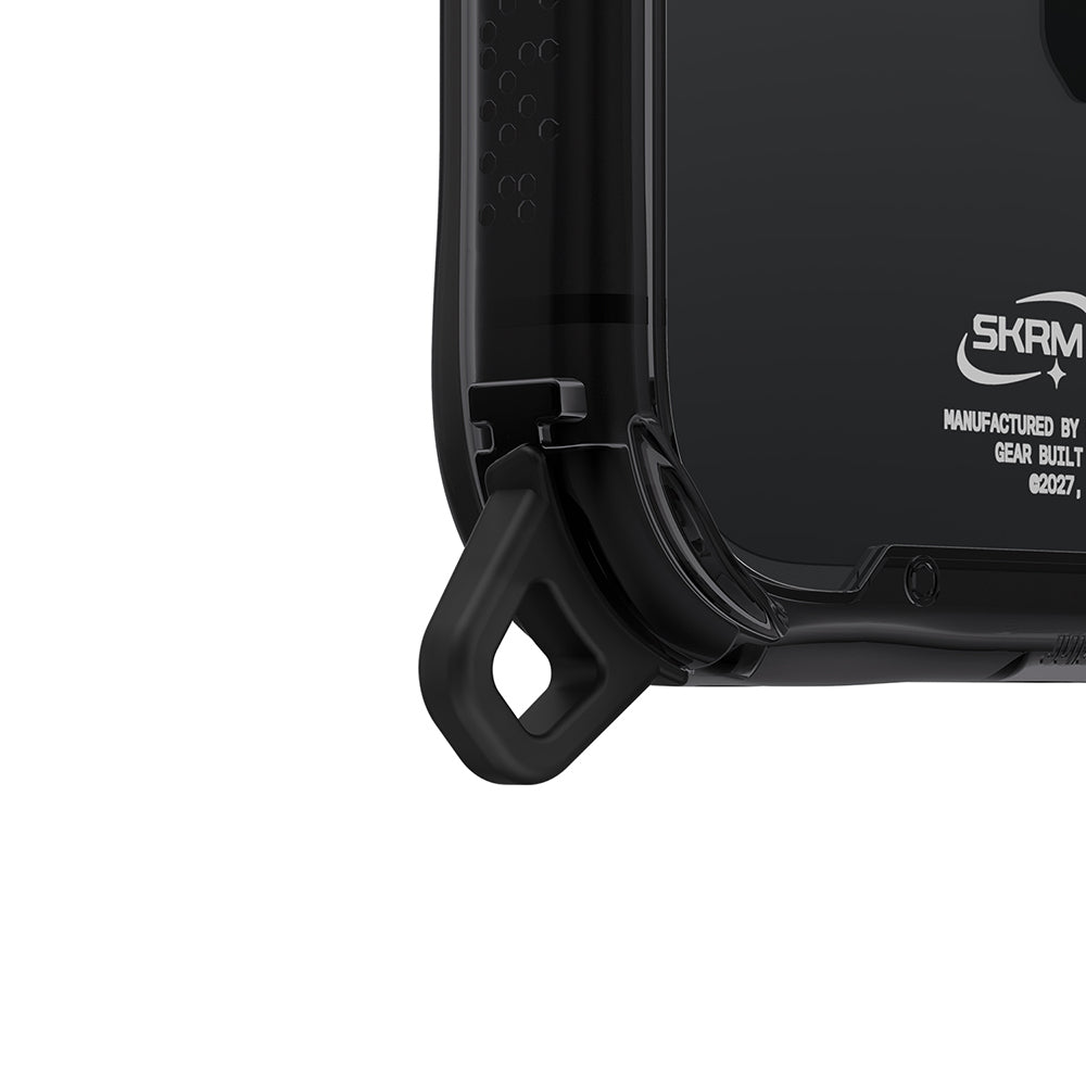 iPhone 18 Pro Uyumlu Kılıf Mag-Şarj Özellikli Şeffaf Airbag Tasarımlı Skinarma Saido Kapak