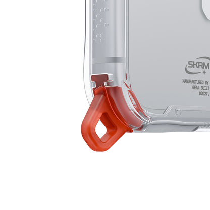 iPhone 18 Pro Max Uyumlu Kılıf Mag-Şarj Özellikli Şeffaf Airbag Tasarımlı Skinarma Saido Kapak