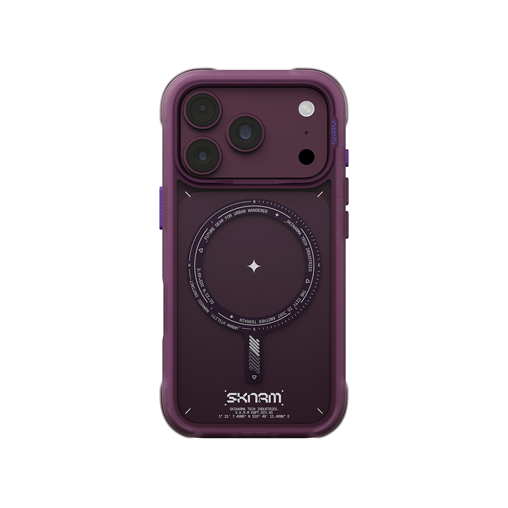 iPhone 18 Pro Max Uyumlu Kılıf Mag-Şarj Özellikli Airbag Tasarımlı Çıkarılabilir Lens Çerçeveli Skinarma Avion Kapak