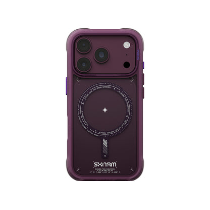 iPhone 18 Pro Max Uyumlu Kılıf Mag-Şarj Özellikli Airbag Tasarımlı Çıkarılabilir Lens Çerçeveli Skinarma Avion Kapak