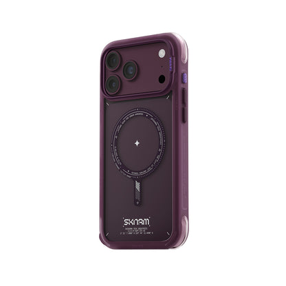 iPhone 18 Pro Max Uyumlu Kılıf Mag-Şarj Özellikli Airbag Tasarımlı Çıkarılabilir Lens Çerçeveli Skinarma Avion Kapak