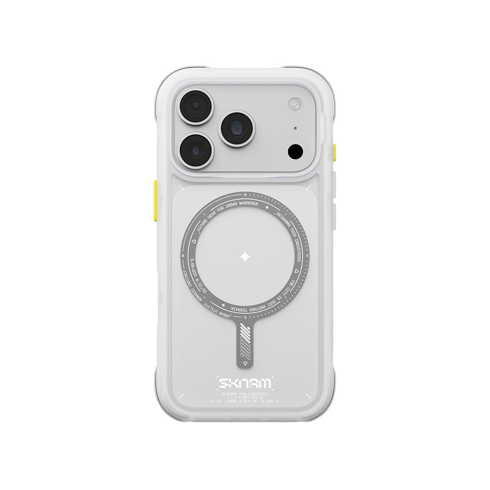 iPhone 18 Pro Max Uyumlu Kılıf Mag-Şarj Özellikli Airbag Tasarımlı Çıkarılabilir Lens Çerçeveli Skinarma Avion Kapak