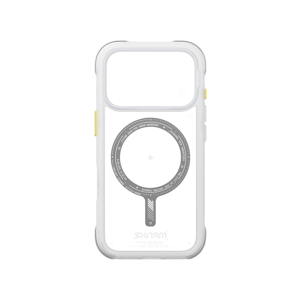 iPhone 18 Pro Max Uyumlu Kılıf Mag-Şarj Özellikli Airbag Tasarımlı Çıkarılabilir Lens Çerçeveli Skinarma Avion Kapak
