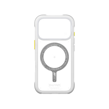 iPhone 18 Pro Max Uyumlu Kılıf Mag-Şarj Özellikli Airbag Tasarımlı Çıkarılabilir Lens Çerçeveli Skinarma Avion Kapak
