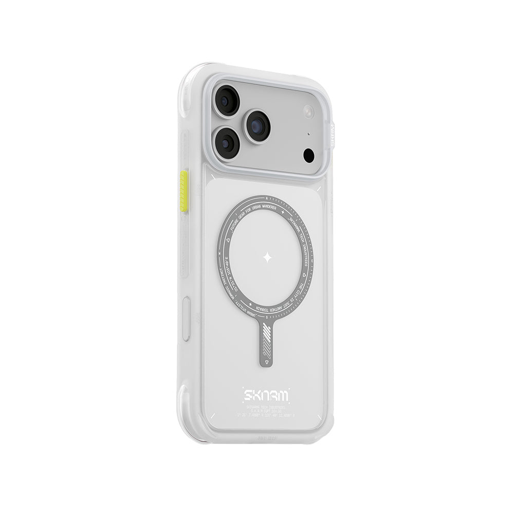 iPhone 18 Pro Max Uyumlu Kılıf Mag-Şarj Özellikli Airbag Tasarımlı Çıkarılabilir Lens Çerçeveli Skinarma Avion Kapak