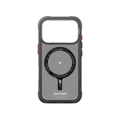 iPhone 18 Pro Max Uyumlu Kılıf Mag-Şarj Özellikli Airbag Tasarımlı Çıkarılabilir Lens Çerçeveli Skinarma Avion Kapak