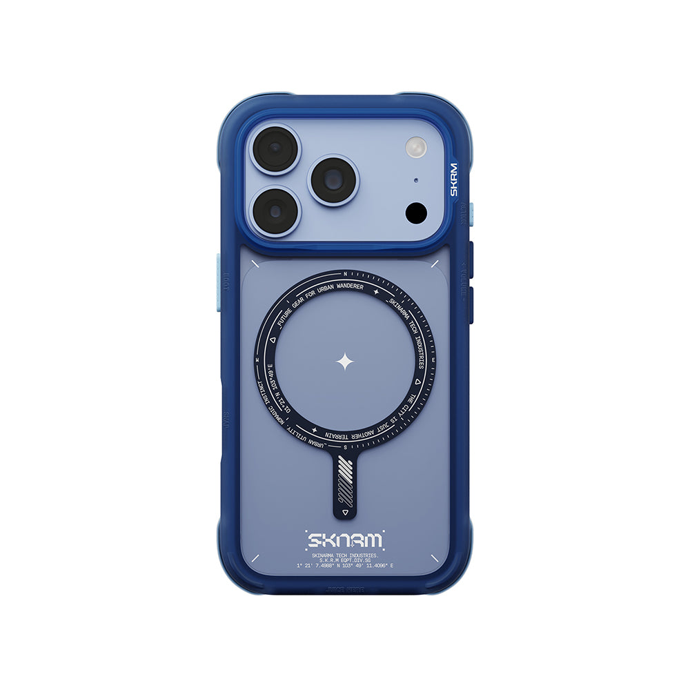 iPhone 18 Pro Uyumlu Kılıf Mag-Şarj Özellikli Airbag Tasarımlı Çıkarılabilir Lens Çerçeveli Skinarma Avion Kapak