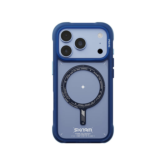 iPhone 18 Pro Max Uyumlu Kılıf Mag-Şarj Özellikli Airbag Tasarımlı Çıkarılabilir Lens Çerçeveli Skinarma Avion Kapak