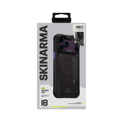 iPhone 18 Pro Uyumlu Kılıf Mag-Şarj Özellikli Airbag Tasarımlı Skinarma Vigor XE Kapak