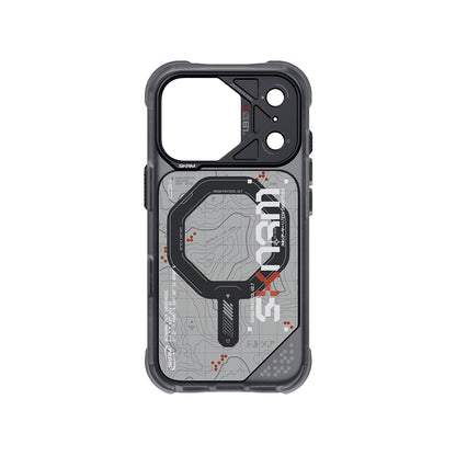 iPhone 18 Pro Uyumlu Kılıf Mag-Şarj Özellikli Çıkarılabilir Lens Çerçeveli Skinarma Sonar Kapak