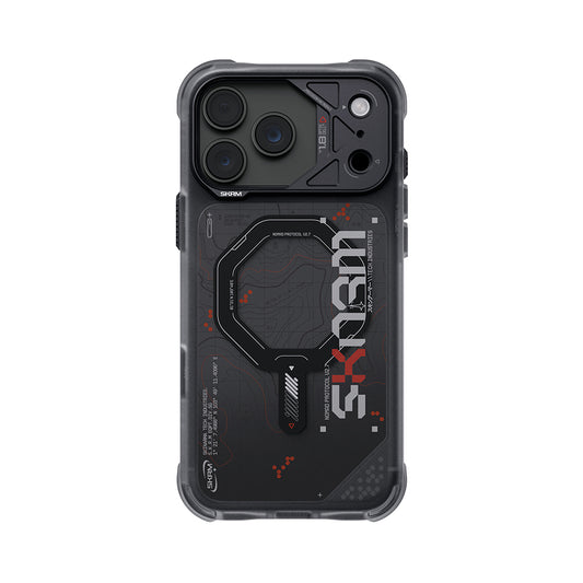 iPhone 18 Pro Uyumlu Kılıf Mag-Şarj Özellikli Çıkarılabilir Lens Çerçeveli Skinarma Sonar Kapak