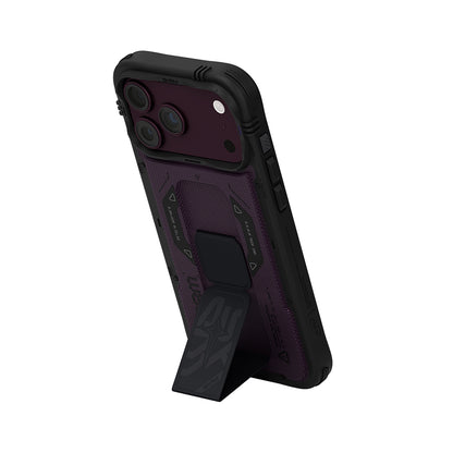 iPhone 18 Pro Uyumlu Kılıf SkinArma Mag-Şarj Özellikli Airbag Tasarımlı Entegre Standlı Phantom Kapak