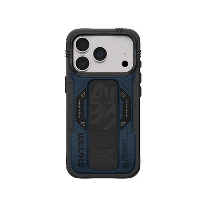 iPhone 18 Pro Uyumlu Kılıf SkinArma Mag-Şarj Özellikli Airbag Tasarımlı Entegre Standlı Phantom Kapak