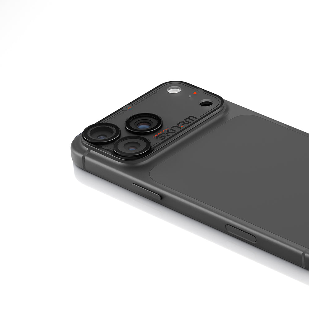 iPhone 18 Pro Uyumlu Skinarma Atlas Serisi Ionix Kamera Lens Koruyucu