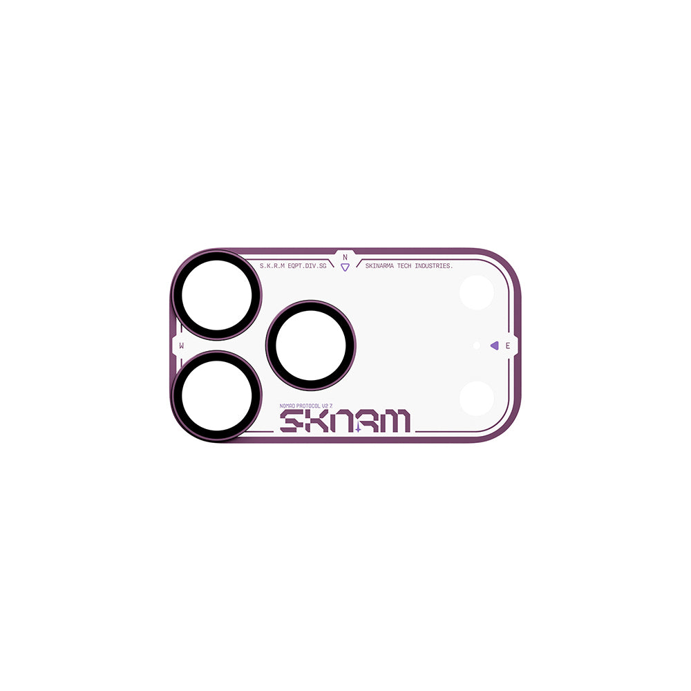 iPhone 18 Pro Uyumlu Skinarma Atlas Serisi Ionix Kamera Lens Koruyucu