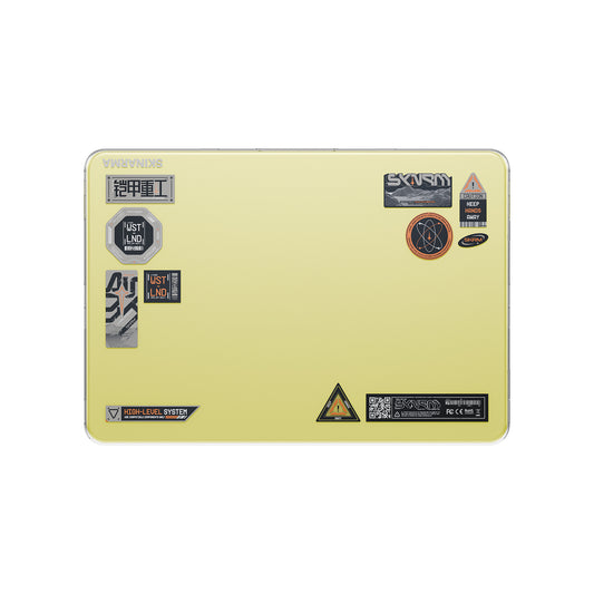 Macbook Neo 13' A3404 ile Uyumlu SkinArma Aeron Serisi Sticker Paketli Klipsli Kurulum Özellikli Kapak