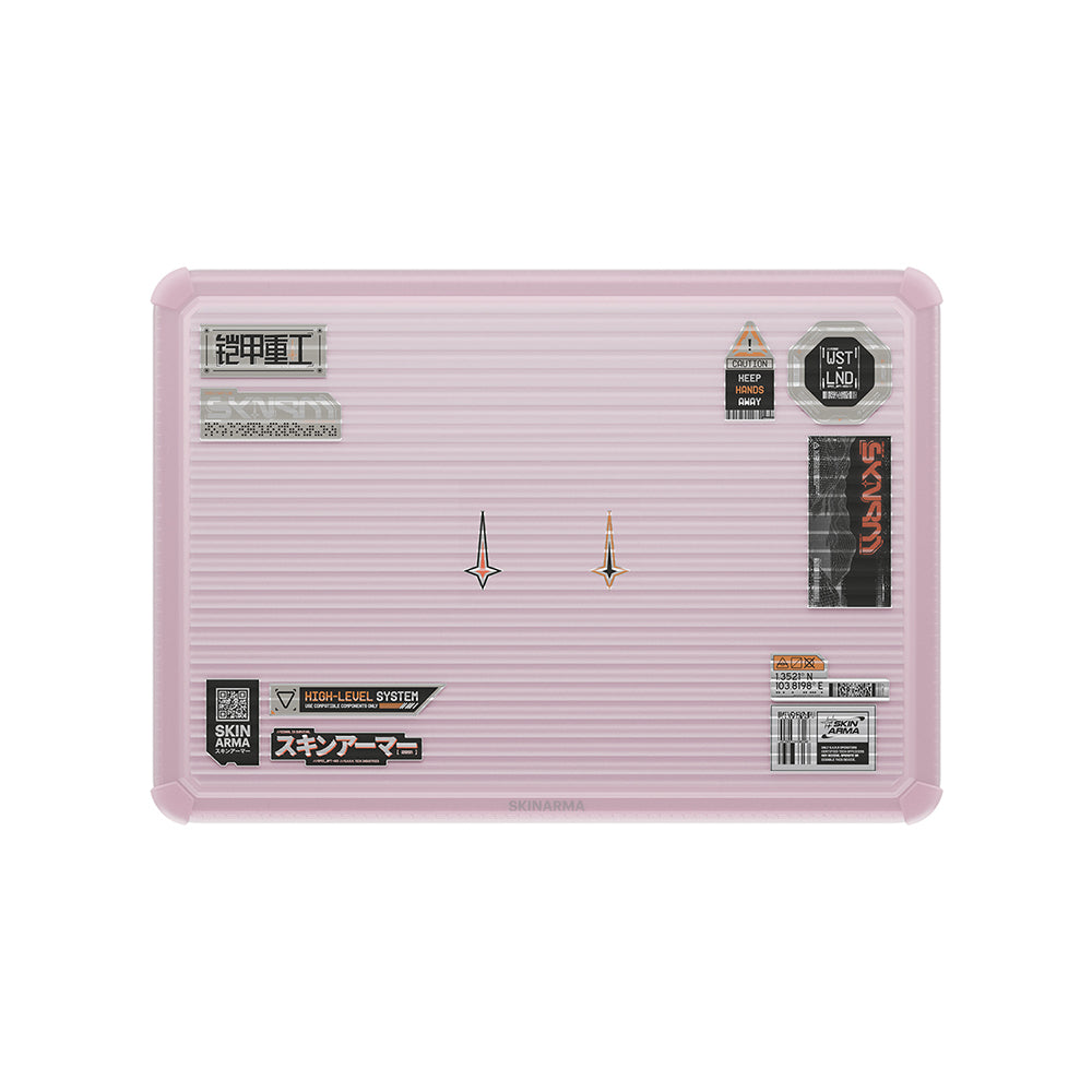 Macbook Neo 13’ A3404 Uyumlu Skinarma Vibron Serisi Klipsli Kurulum Özellikli Sticker PaketliKapak