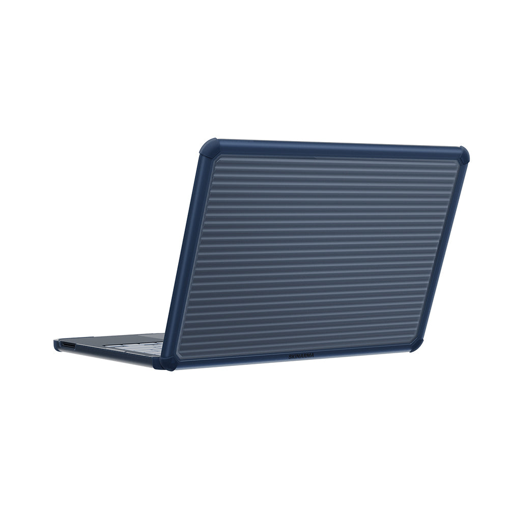Macbook Neo 13’ A3404 Uyumlu Skinarma Vibron Serisi Klipsli Kurulum Özellikli Sticker PaketliKapak
