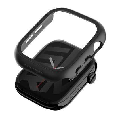 Apple Watch 12 42mm Uyumlu Skinarma Gado Sert Silikon Kasa ve Ekran Koruyucu