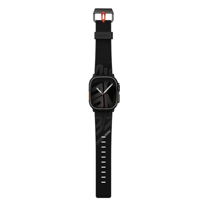 Apple Watch 42/44/45/46/49mm Uyumlu Skinarma Phantom Serisi Silikon Kordon