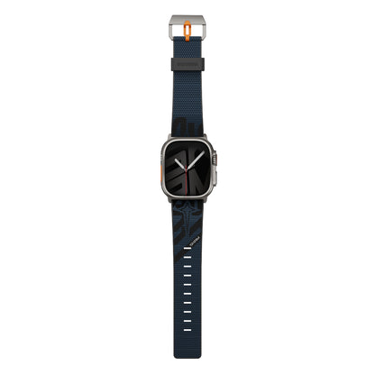 Apple Watch 42/44/45/46/49mm Uyumlu Skinarma Phantom Serisi Silikon Kordon