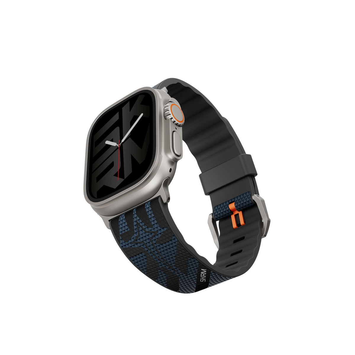 Apple Watch 42/44/45/46/49mm Uyumlu Skinarma Phantom Serisi Silikon Kordon