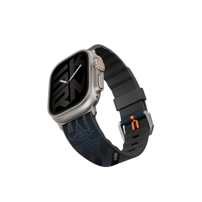 Apple Watch 42/44/45/46/49mm Uyumlu Skinarma Phantom Serisi Silikon Kordon