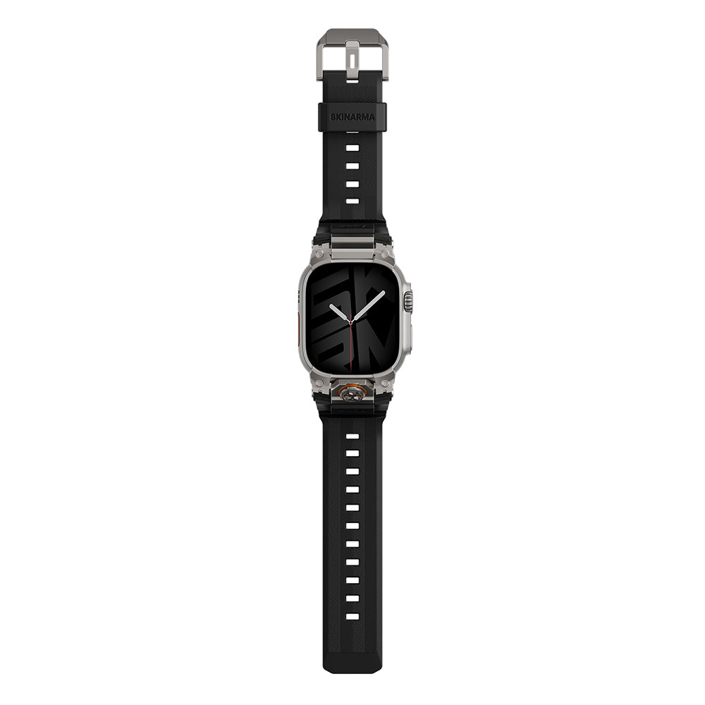 Apple Watch Ultra 49mm ile Uyumlu SkinArma Talon Serisi Suya Dayanıklı Silikon Kordon