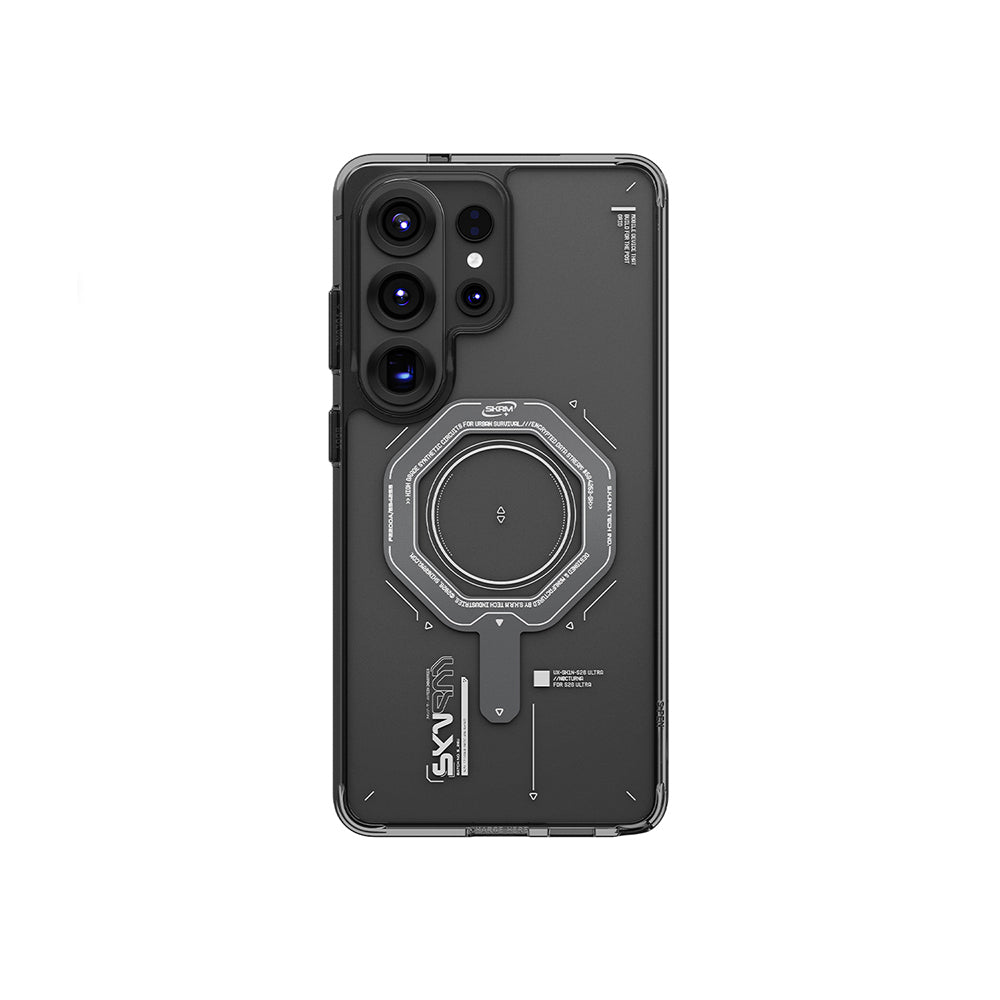 Galaxy S26 Ultra Uyumlu Kılıf Skinarma M-safe Şarj Özellikli Airbag Tasarımlı Magma Kapak