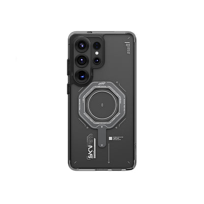 Galaxy S26 Ultra Uyumlu Kılıf Skinarma M-safe Şarj Özellikli Airbag Tasarımlı Magma Kapak