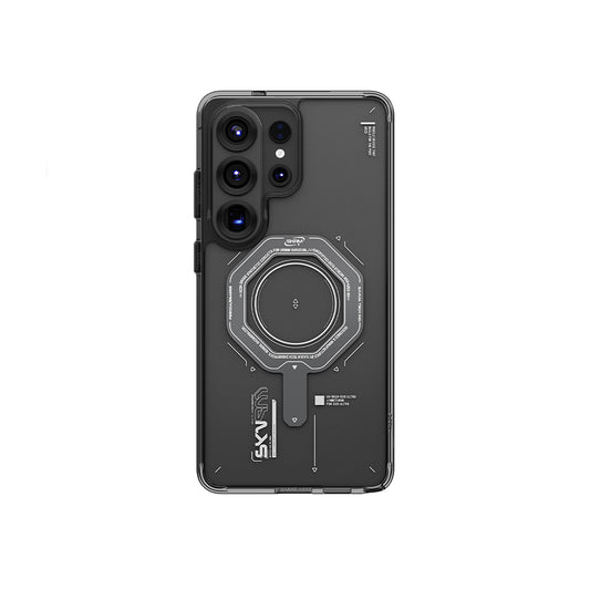 Galaxy S26 Ultra Uyumlu Kılıf Skinarma M-safe Şarj Özellikli Airbag Tasarımlı Magma Kapak