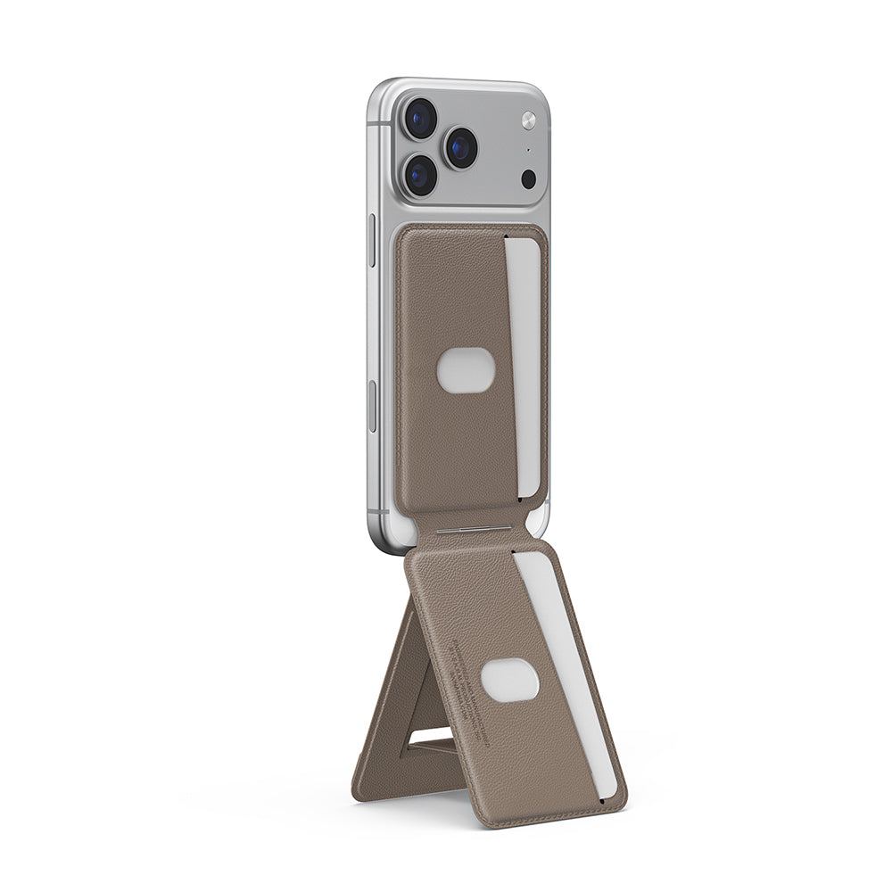 Skinarma Axis Serisi Foldable Stant Özellikli Katlanabilir Manyetik M-Safe Özellikli Deri Tasarımlı Kartlık