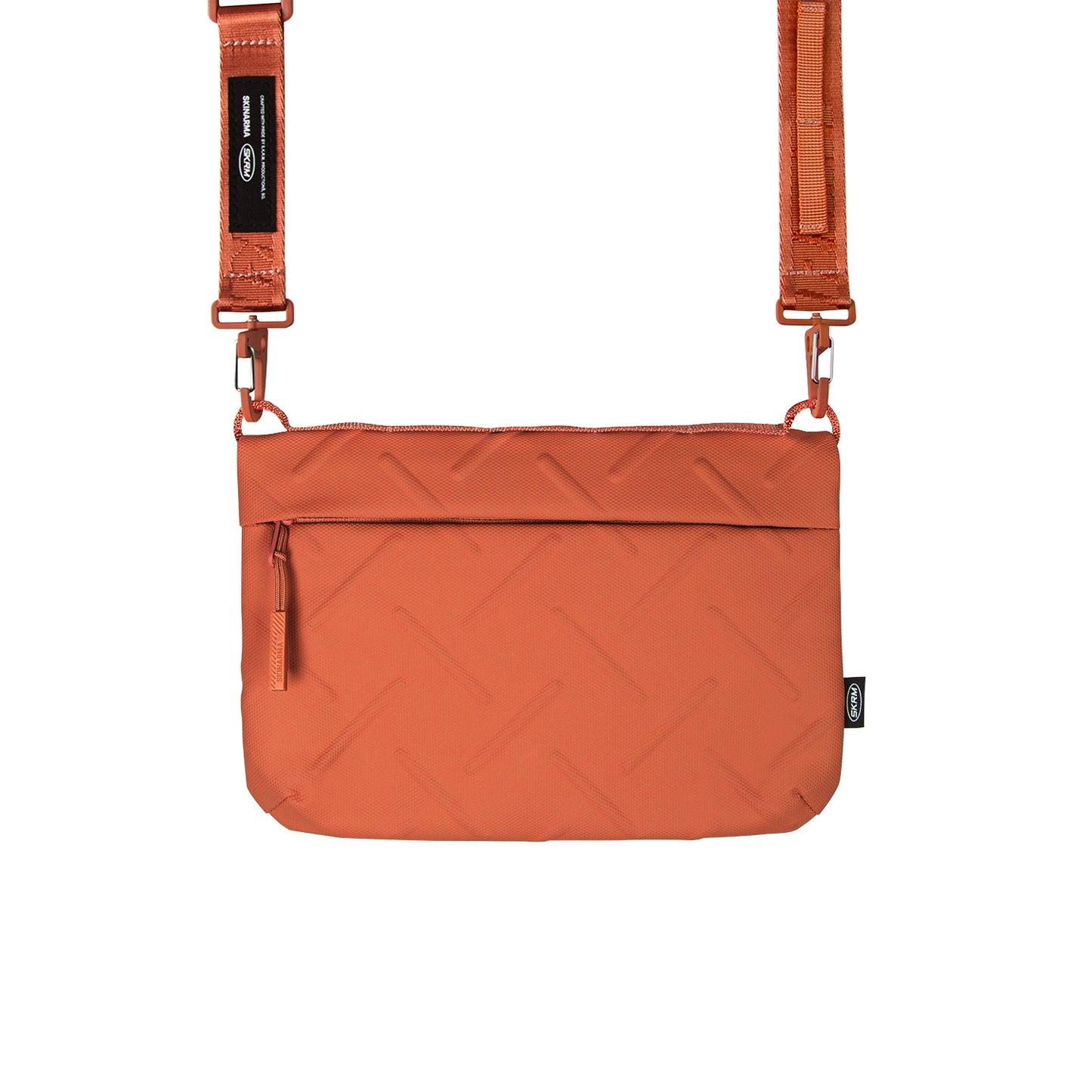 Skinarma Satchel Juno Desenli Naylon Scout Boyun Askı Kayışlı Aksesuar Çantası